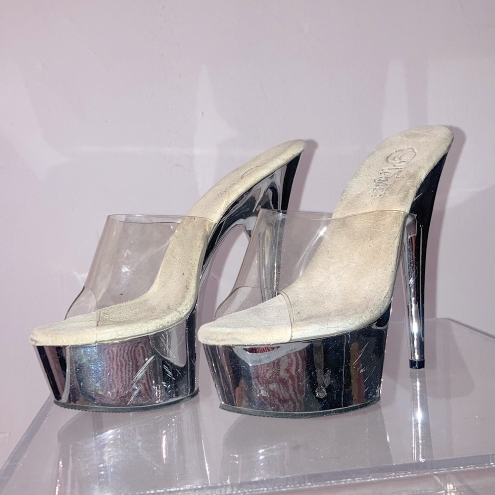 PLEASER dance heels